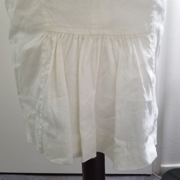 Bebe Brand Pencil Skirt White, Size 2 - Picture 3 of 16